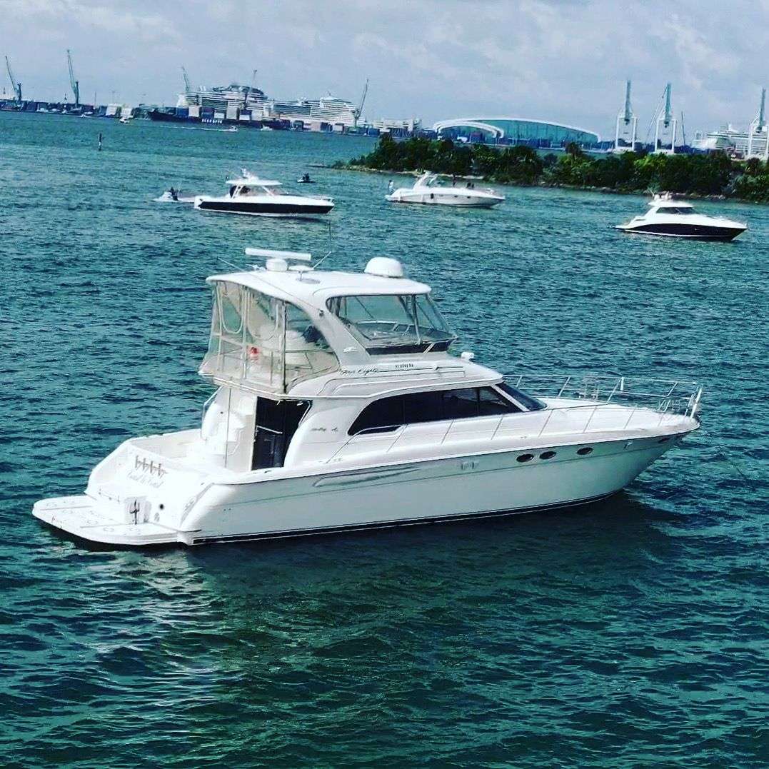 55ft - Motor Boat Charter USA & Boat hire in United States Florida Miami Beach Miami Beach Marina 3