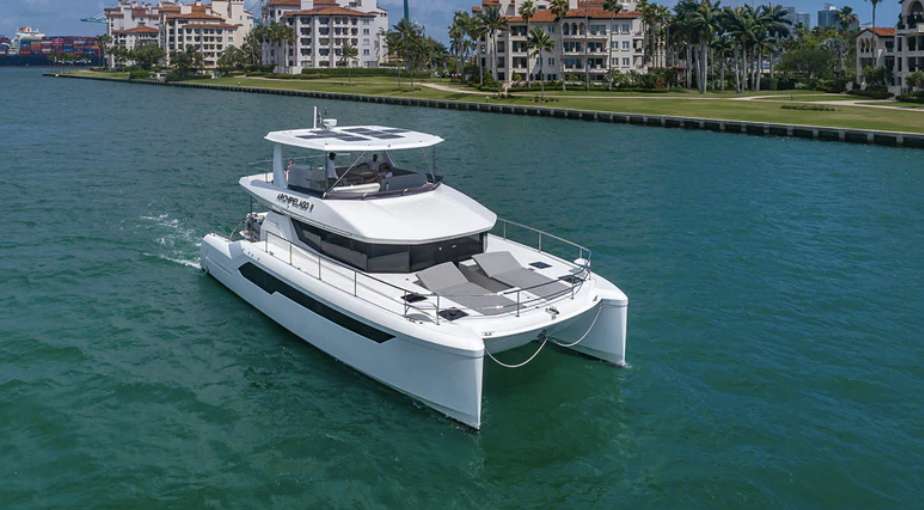 Leopard 4600 - Catamaran Charter USA & Boat hire in United States Florida Miami Beach Miami Beach Marina 1