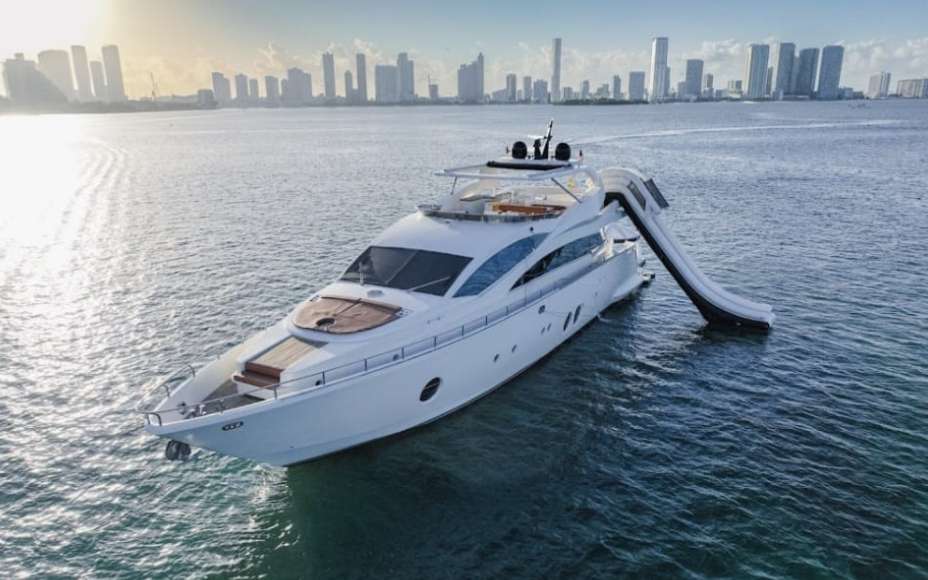 Aicon 85 - Motor Boat Charter USA & Boat hire in United States Florida Miami Beach Miami Beach Marina 1