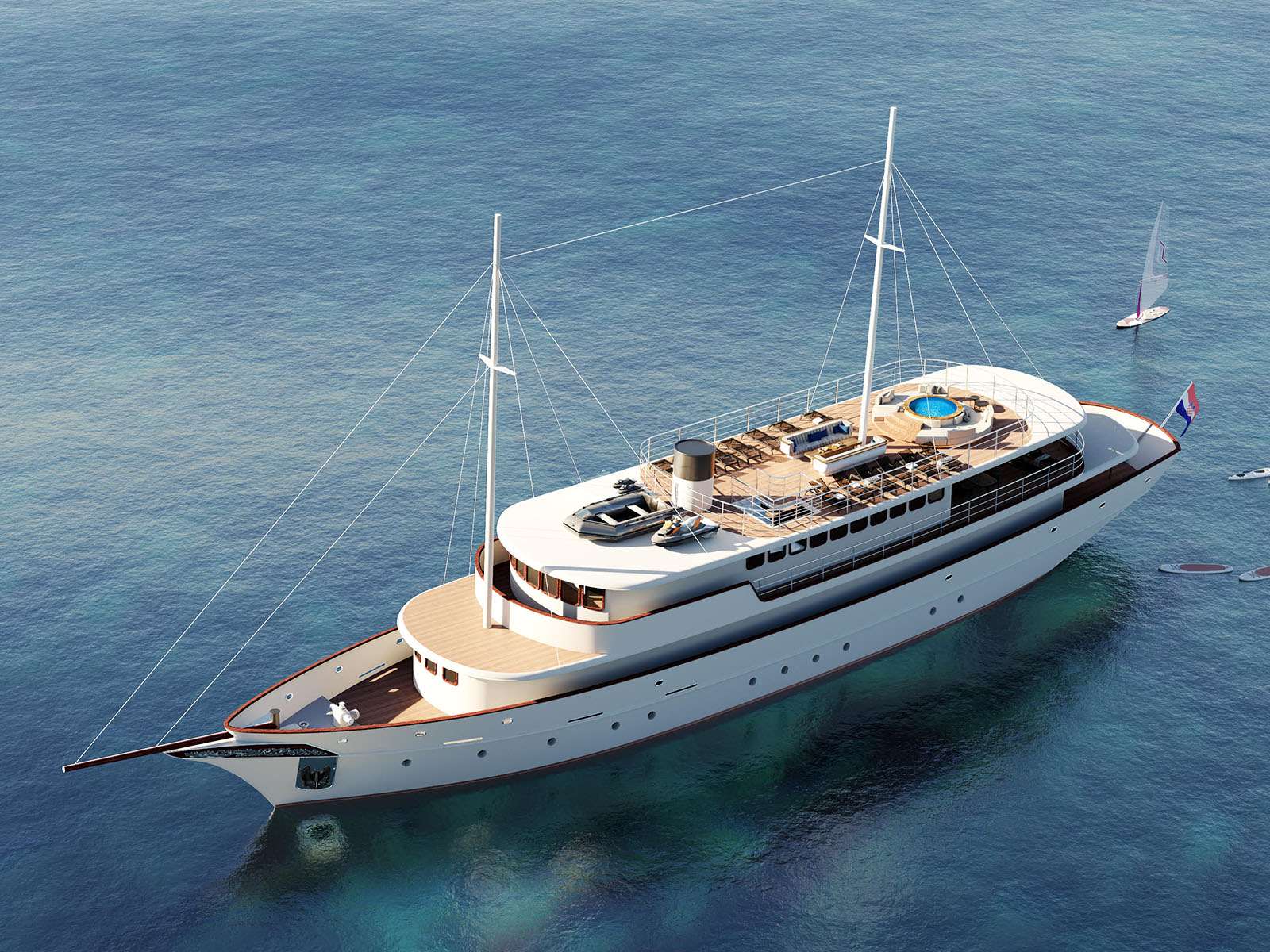 Bellezza - Superyacht charter Croatia & Boat hire in Croatia 1