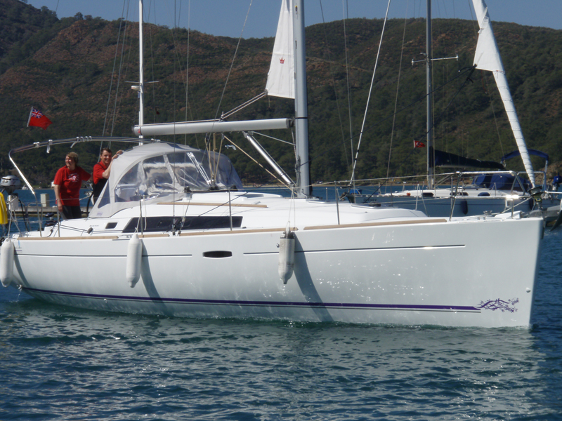 Oceanis 37 - Sailboat Charter Turkey & Boat hire in Turkey Turkish Riviera Lycian coast Fethiye Ece Saray Marina 1