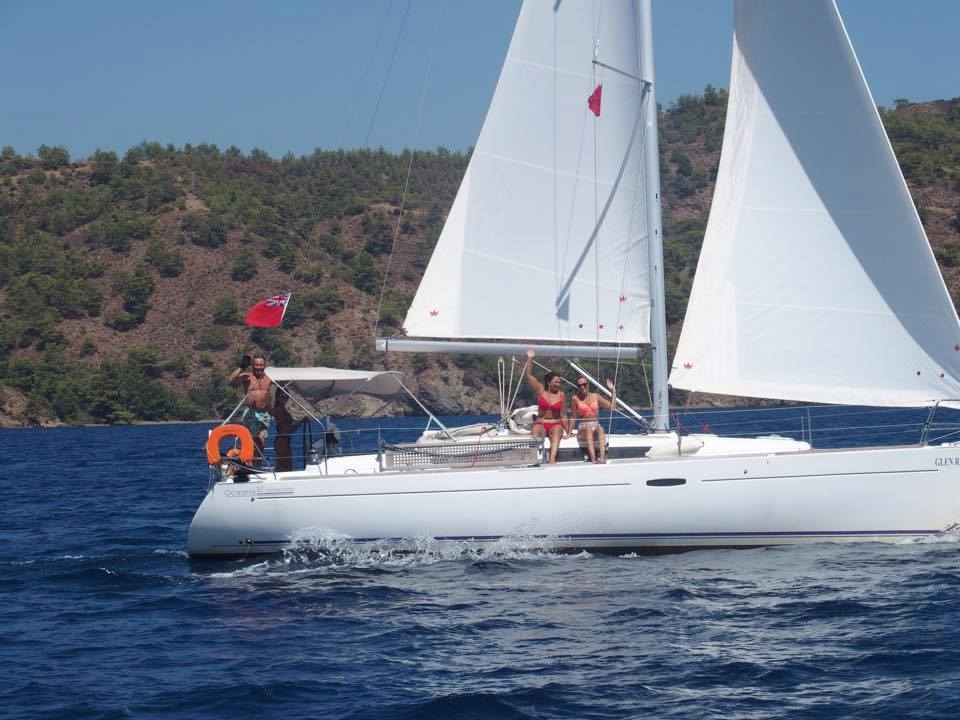 Oceanis 37 - Sailboat Charter Turkey & Boat hire in Turkey Turkish Riviera Lycian coast Fethiye Ece Saray Marina 3