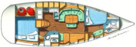 Oceanis 37 - Yacht Charter Fethiye & Boat hire in Turkey Turkish Riviera Lycian coast Fethiye Ece Saray Marina 6