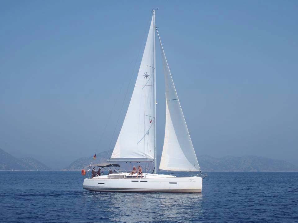 Sun Odyssey 409 - Yacht Charter Fethiye & Boat hire in Turkey Turkish Riviera Lycian coast Fethiye Ece Saray Marina 3