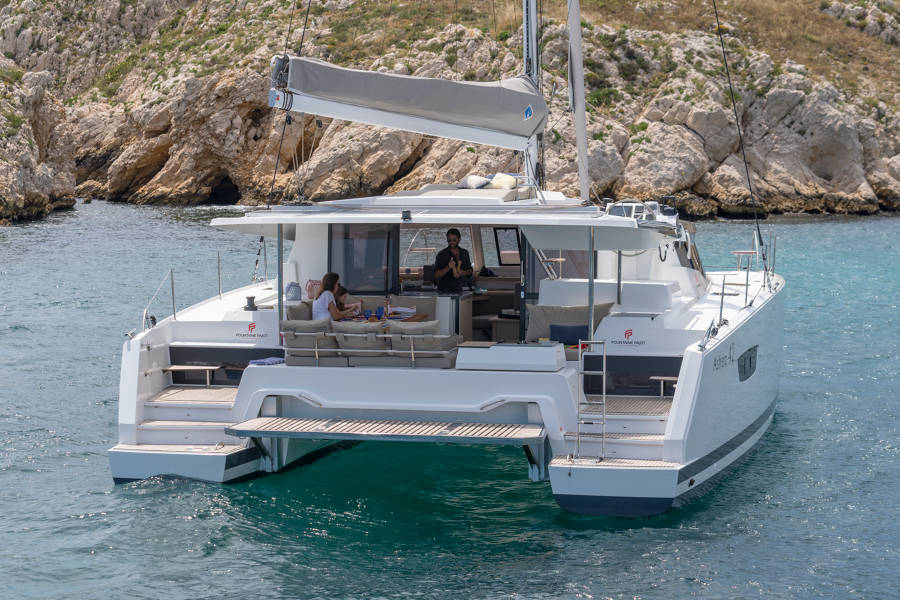 Astréa 42 - Catamaran charter Marmaris & Boat hire in Turkey Turkish Riviera Carian Coast Marmaris Albatros Marina 3