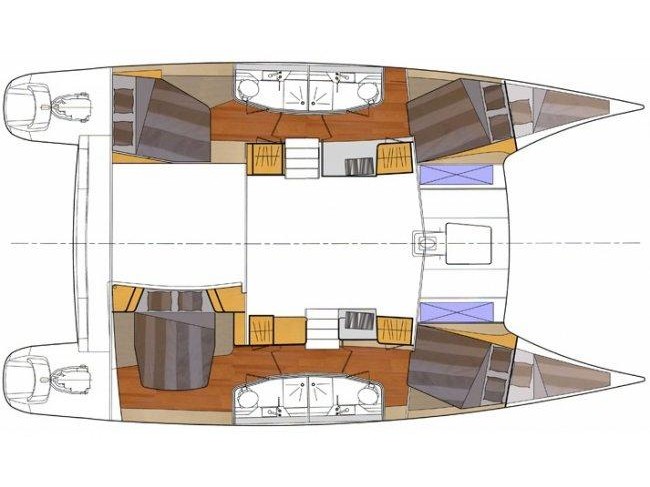 Lipari 41 - Location de Yachts en Turquie & Boat hire in Turkey Turkish Riviera Carian Coast Marmaris Netsel Marina 4