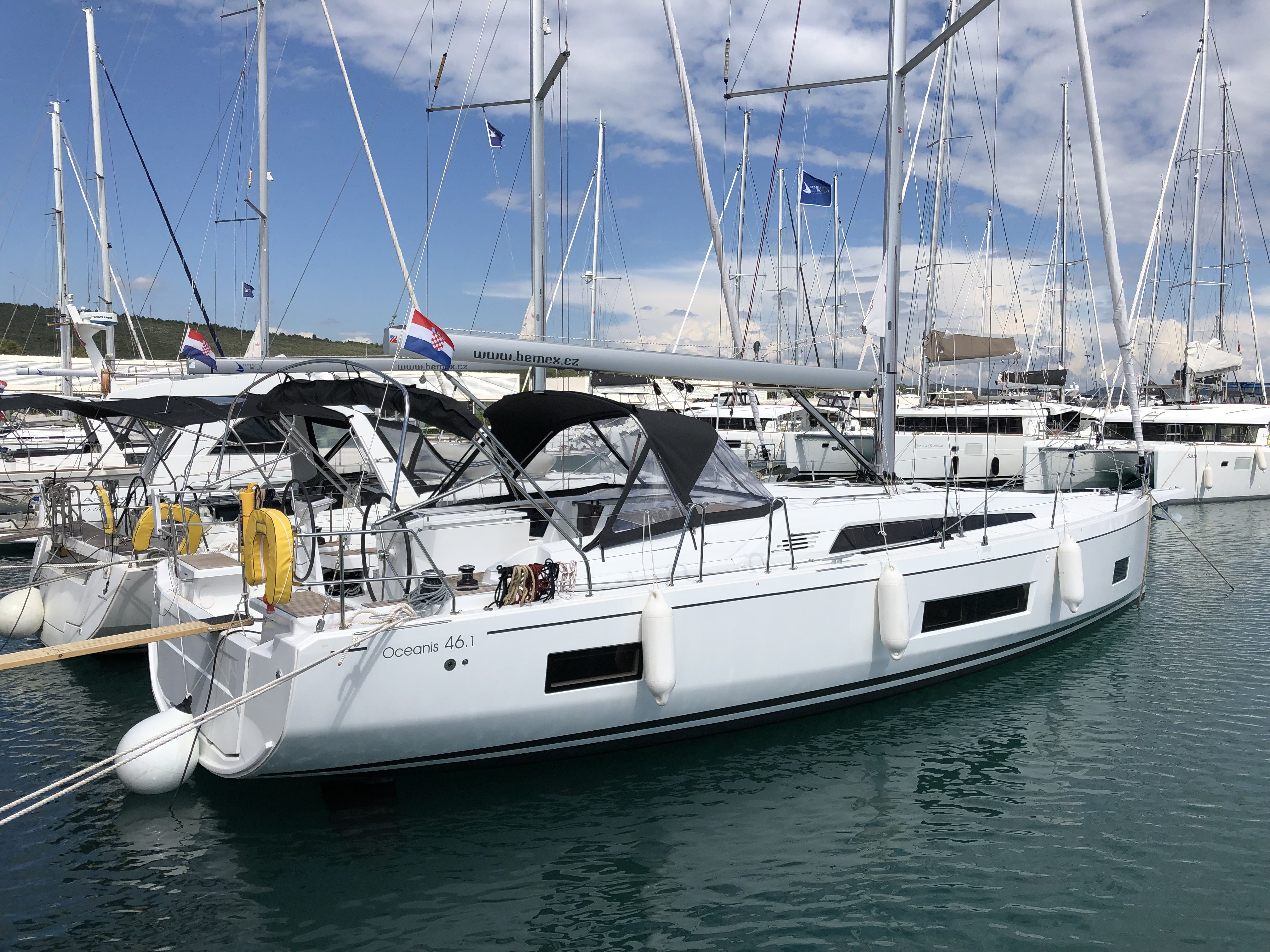 Oceanis 46.1 - Yacht Charter Sukosan & Boat hire in Croatia Zadar Sukošan Marina D-Marin Dalmacija 1