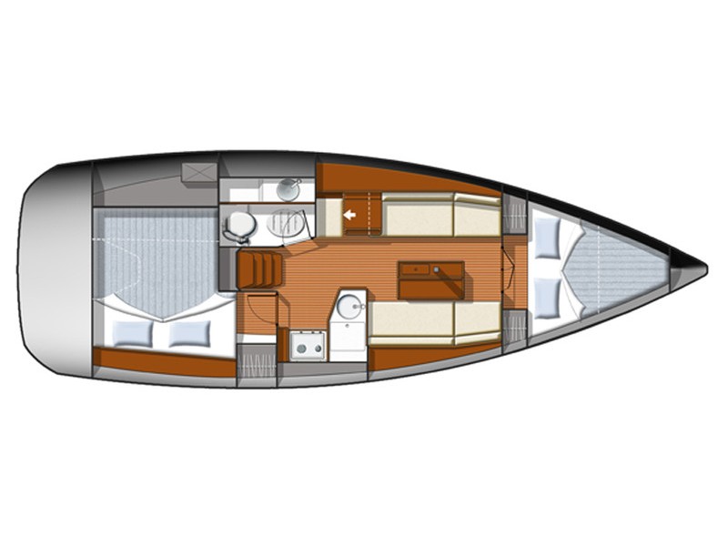 Sun Odyssey 33i - Yacht Charter Punta Ala & Boat hire in Italy Punta Ala Punta Ala 5