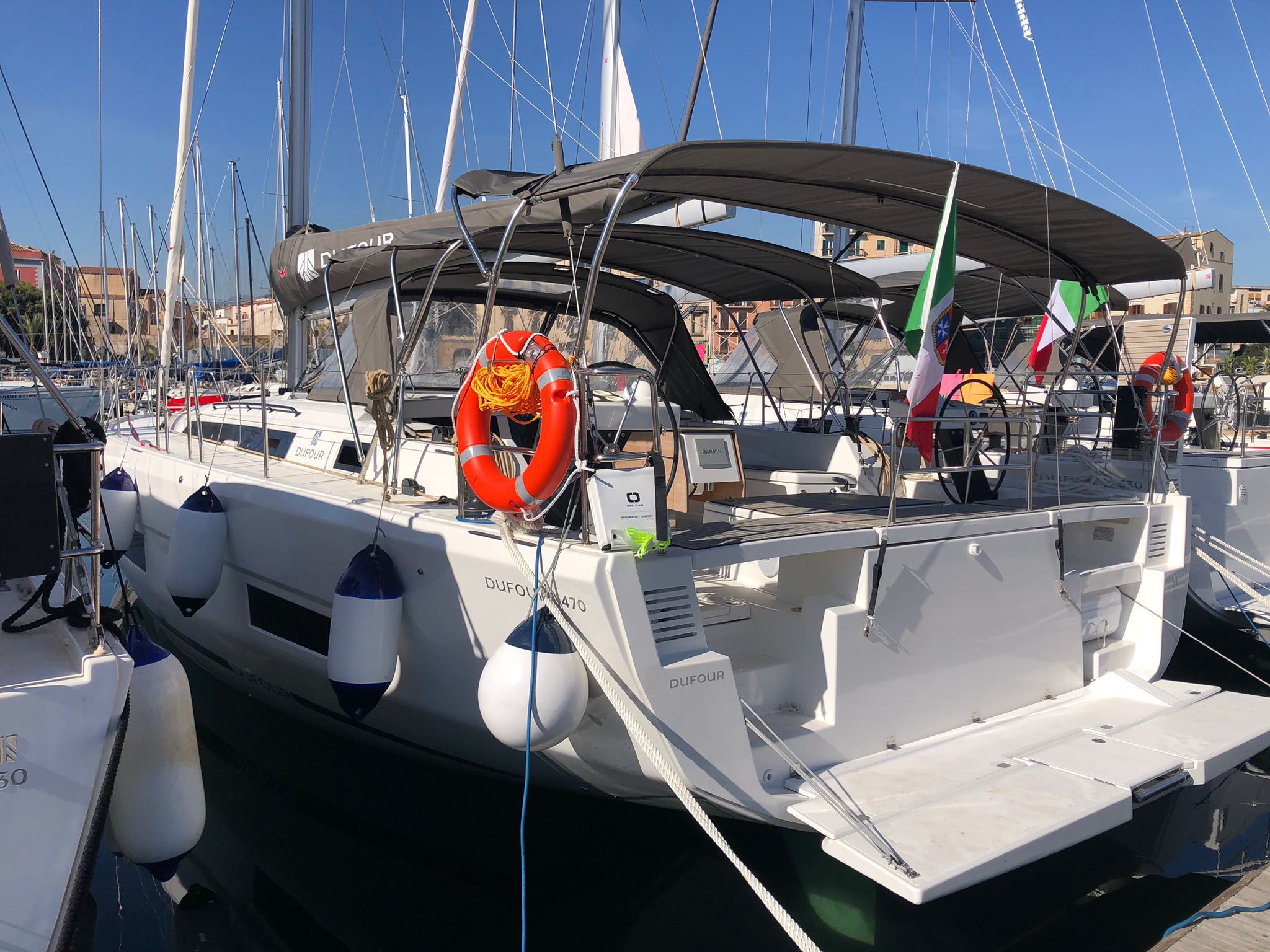 Dufour 470 - Yacht Charter Palermo & Boat hire in Italy Sicily Palermo Province Palermo Palermo 2