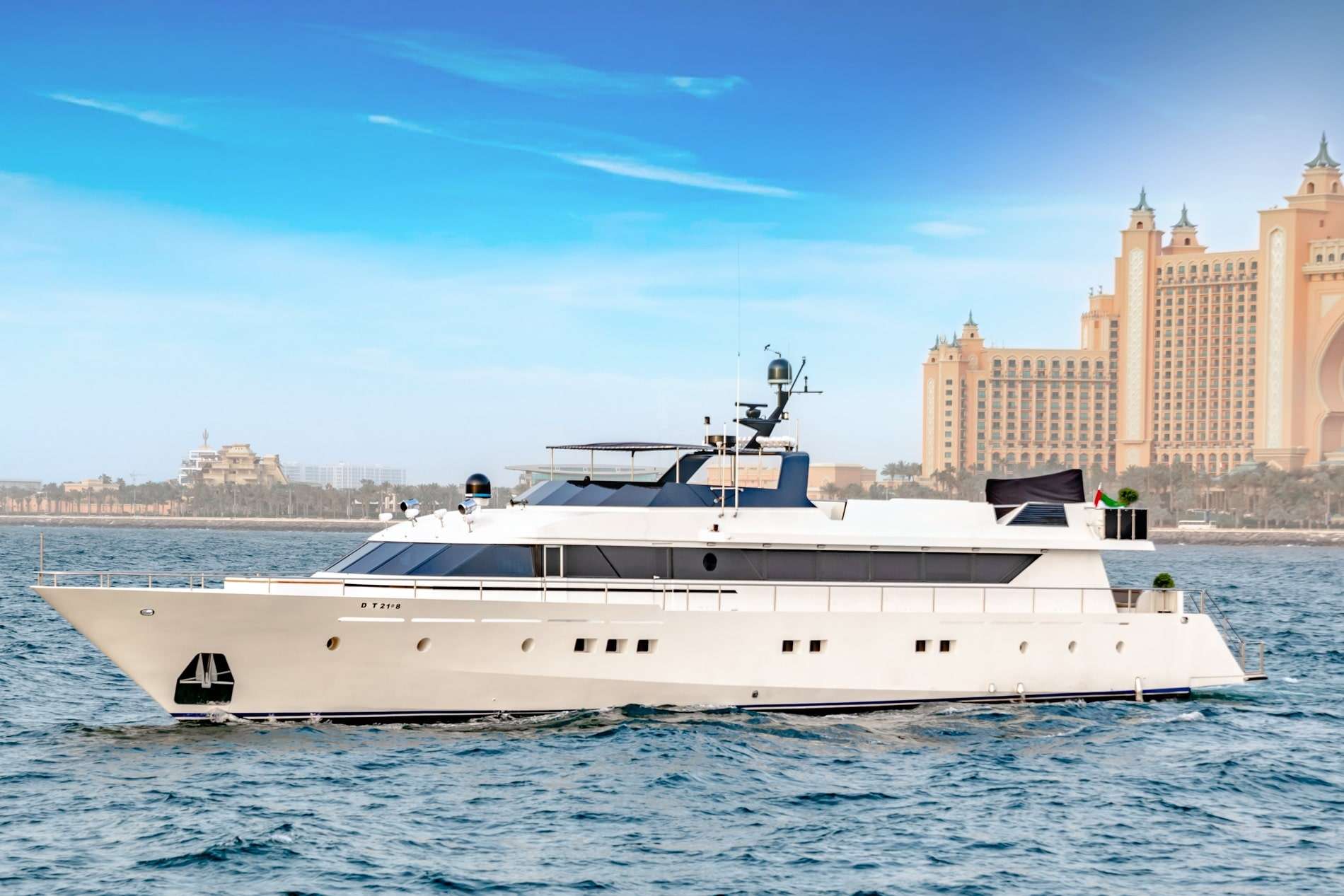 142 - Superyacht charter worldwide & Boat hire in United Arab Emirates Dubai Dubai Marina Yacht Club 1