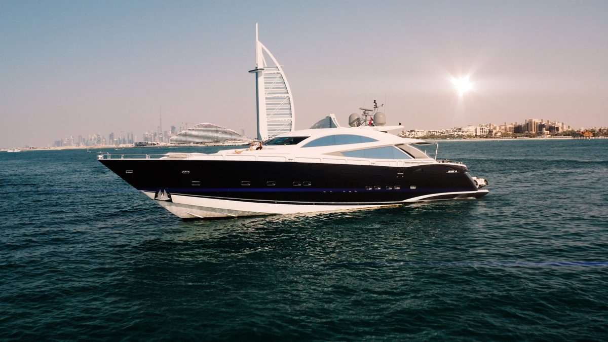 Predator 108 - Superyacht charter Saint Lucia & Boat hire in United Arab Emirates Dubai Dubai Marina Yacht Club 1