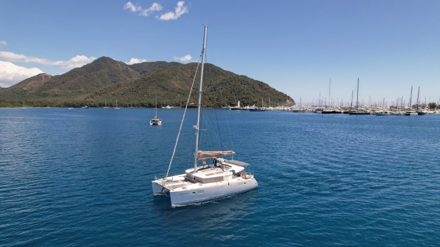 Lagoon 450 - Catamaran charter Marmaris & Boat hire in Turkey Turkish Riviera Carian Coast Marmaris Marmaris Yacht Marina 3