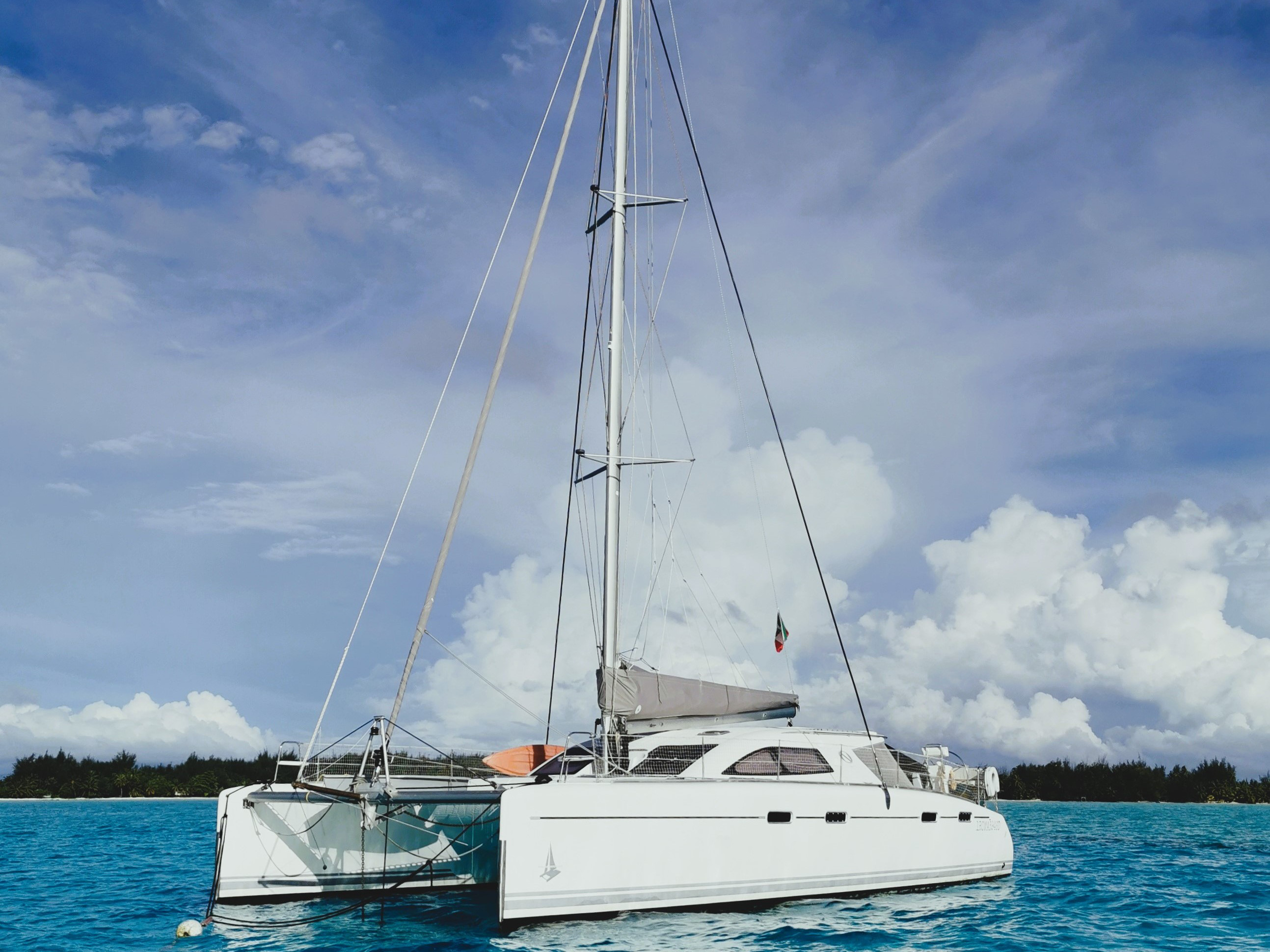 Nautitech 47 - Catamaran Charter French Polynesia & Boat hire in French Polynesia Society Islands Raiatea Marina de Uturoa 1