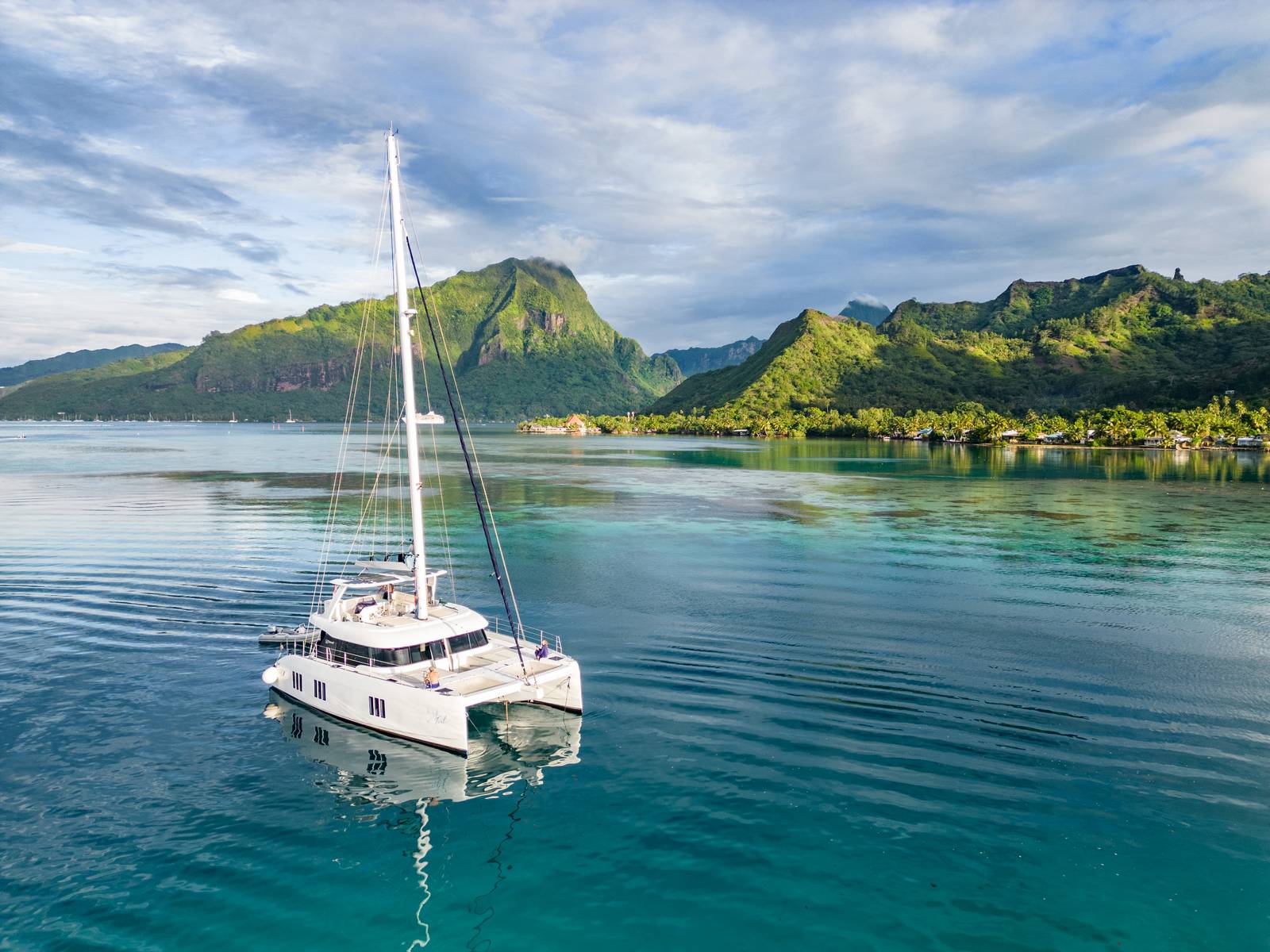 Sunreef 50 - Yacht Charter French Polynesia & Boat hire in French Polynesia Society Islands Tahiti Papeete Papeete 3