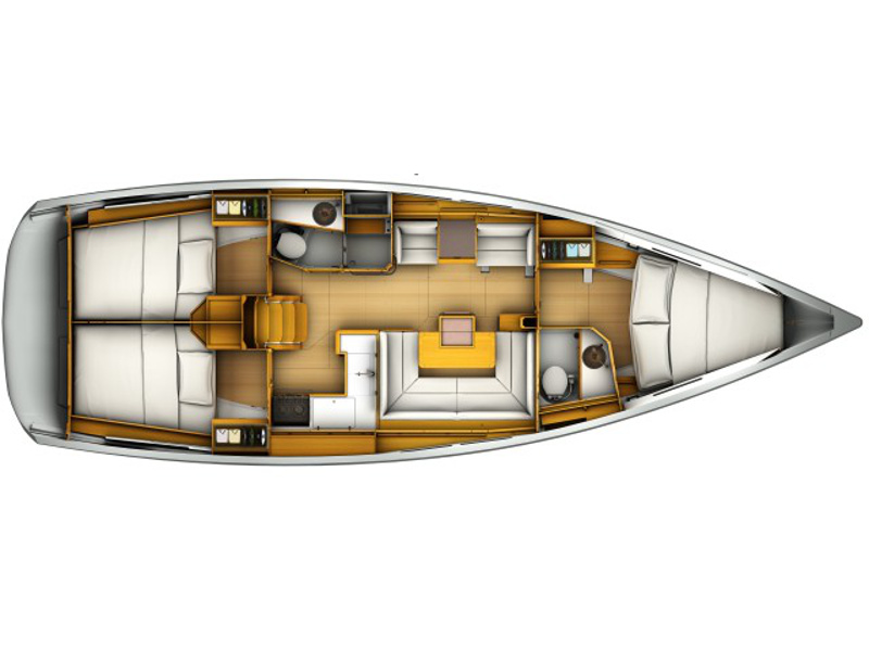 Sun Odyssey 419 - Yacht Charter Ploče & Boat hire in Croatia Dubrovnik-Neretva Ploče Ploče City Port 6