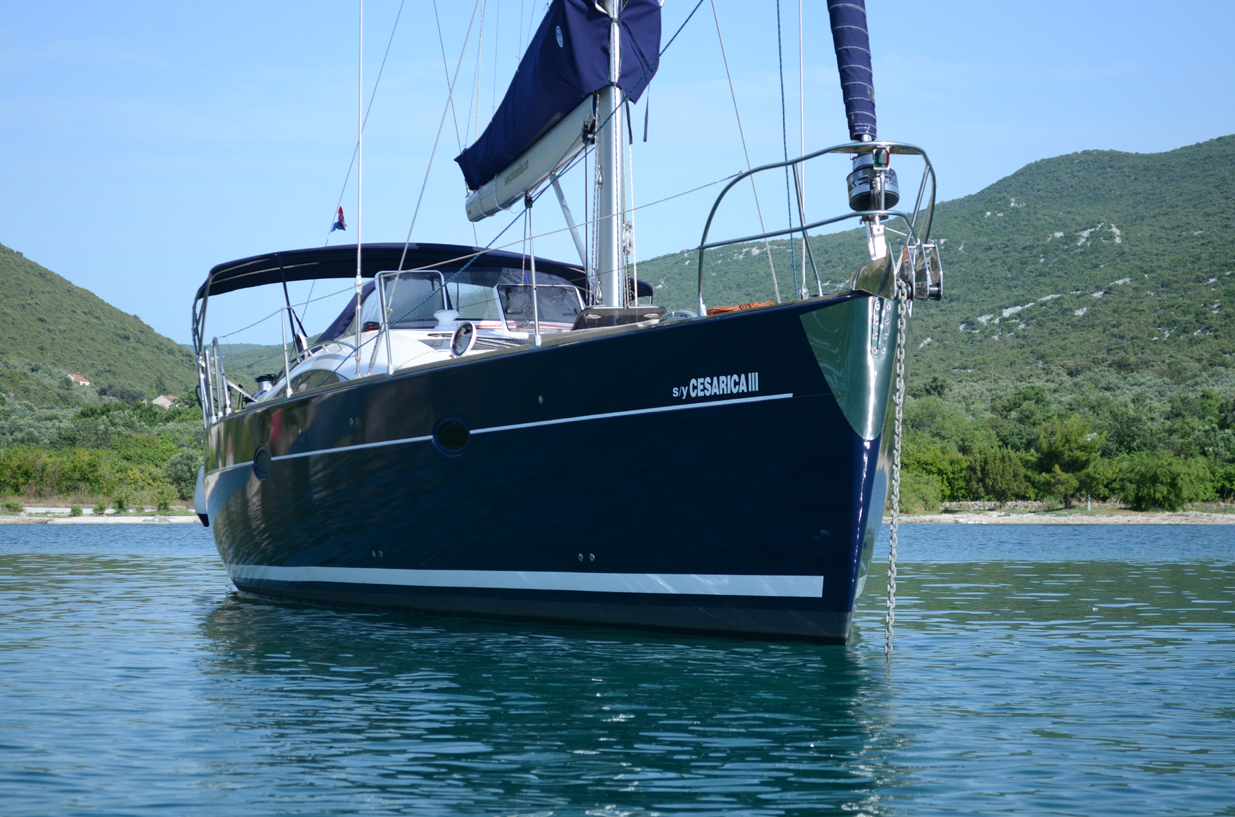 Elan 514 Impression - Yacht Charter Ploče & Boat hire in Croatia Dubrovnik-Neretva Ploče Ploče City Port 3