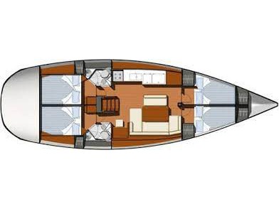 Sun Odyssey 44 i - Yacht Charter Panama & Boat hire in Panama San Blas Corazon de Jesus 3