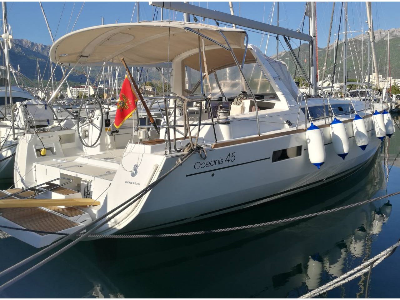 Oceanis 45 - Yacht Charter Herceg Novi & Boat hire in Montenegro Herceg Novi Lazure Meljine Marina 1