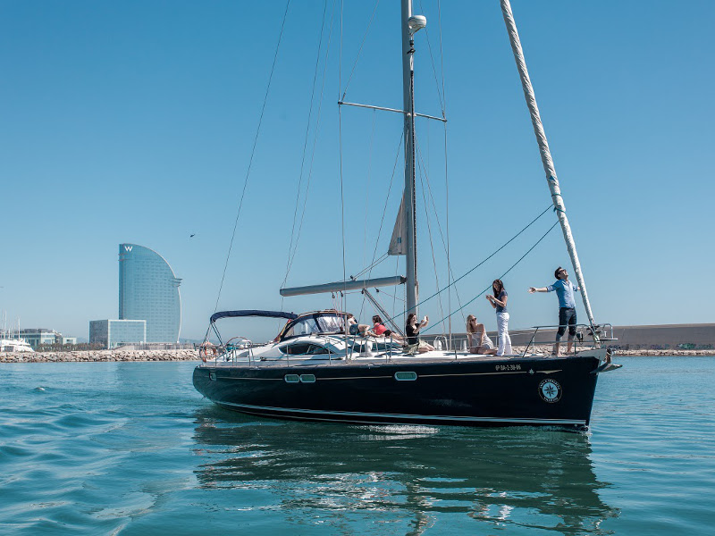 Sun Odyssey 54DS - Yacht Charter Barcelona & Boat hire in Spain Catalonia Costa Brava Barcelona Barcelona Port Olimpic 1