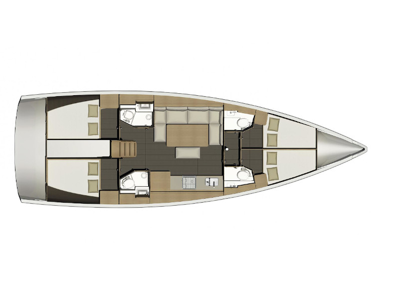 Dufour 460 Grand Large - Yacht Charter Follonica & Boat hire in Italy Tuscany Follonica Marina di Scarlino 6