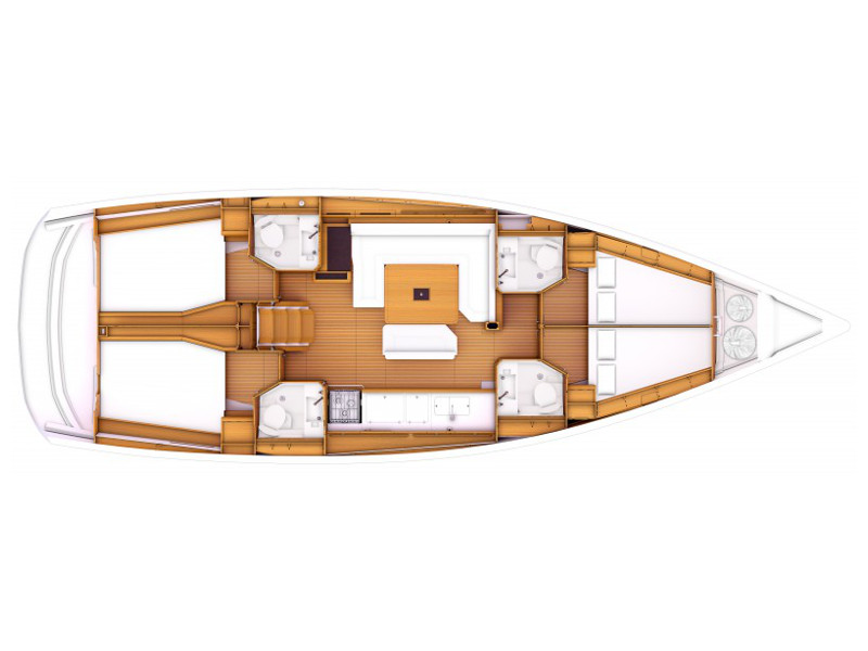 Sun Odyssey 469 - Yacht Charter Tuscany & Boat hire in Italy Tuscany Follonica Marina di Scarlino 3