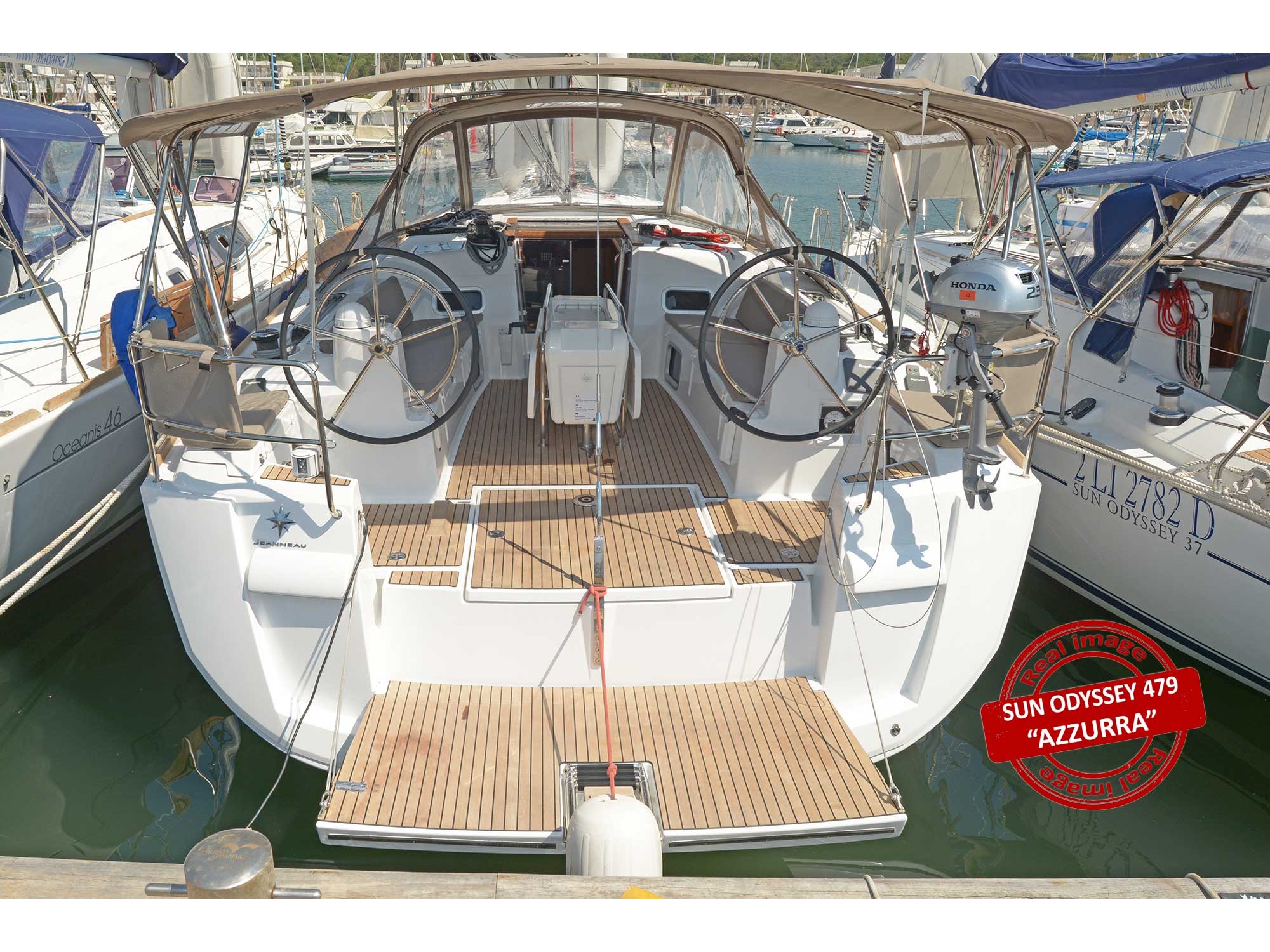 Sun Odyssey 479 - Yacht Charter Follonica & Boat hire in Italy Tuscany Follonica Marina di Scarlino 1