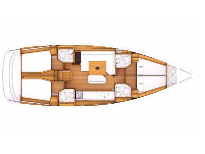 Sun Odyssey 479 - Yacht Charter Follonica & Boat hire in Italy Tuscany Follonica Marina di Scarlino 3
