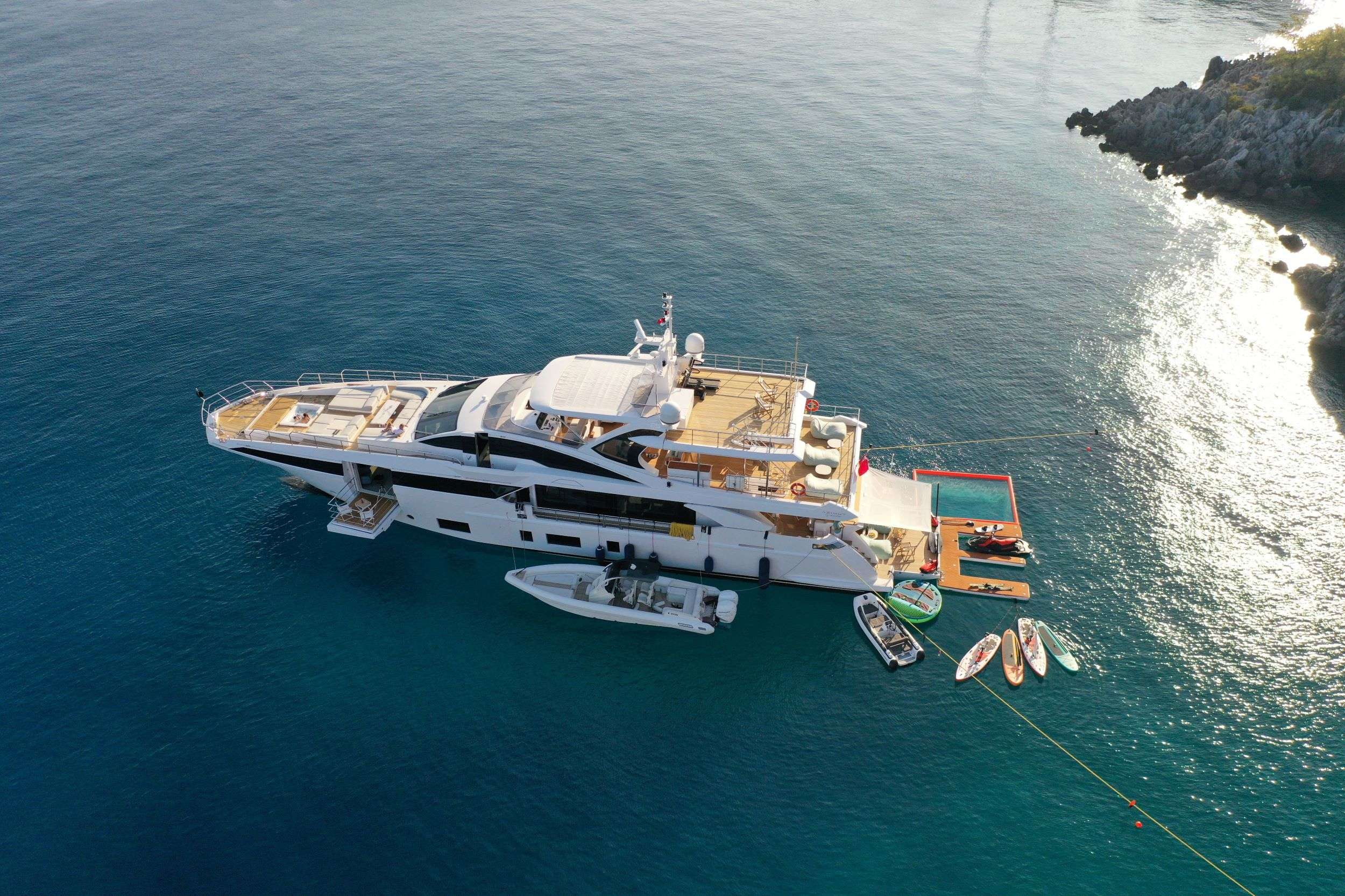 LOVE T - Motor Boat Charter Sicily & Boat hire in Summer: Greece | Winter: W. Med -Naples/Sicily 1