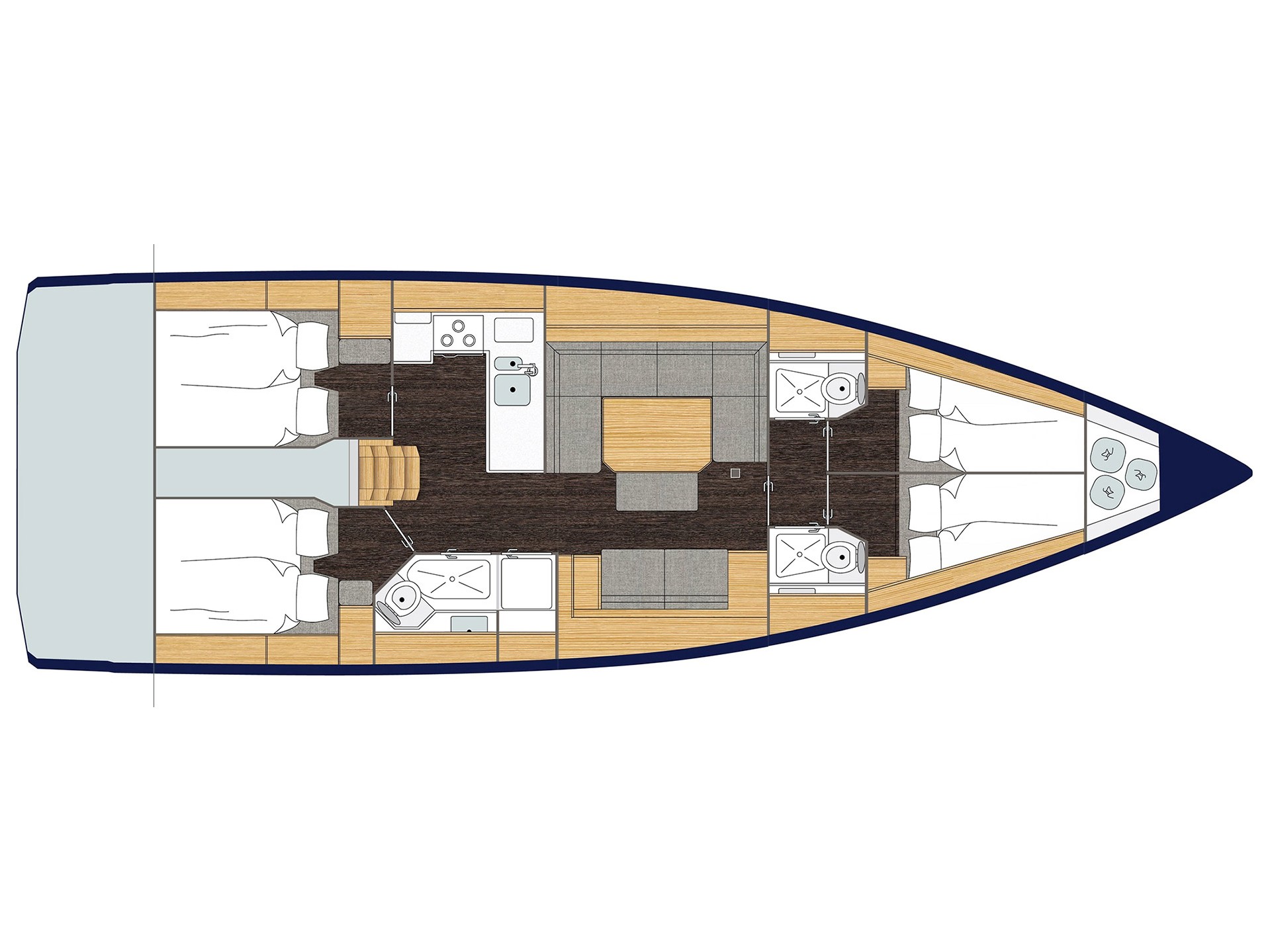 Bavaria C45 - Yacht Charter Portugal & Boat hire in Portugal Cascais Marina de Cascais 3