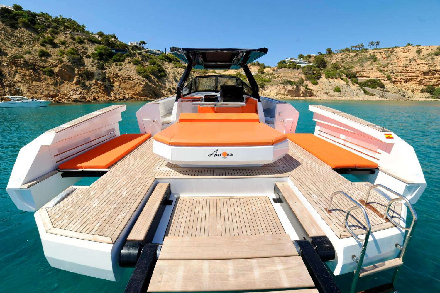 Evo 43 - Motor Boat Charter Spain & Boat hire in Spain Balearic Islands Ibiza and Formentera Ibiza Ibiza Eivissa Harbour 2