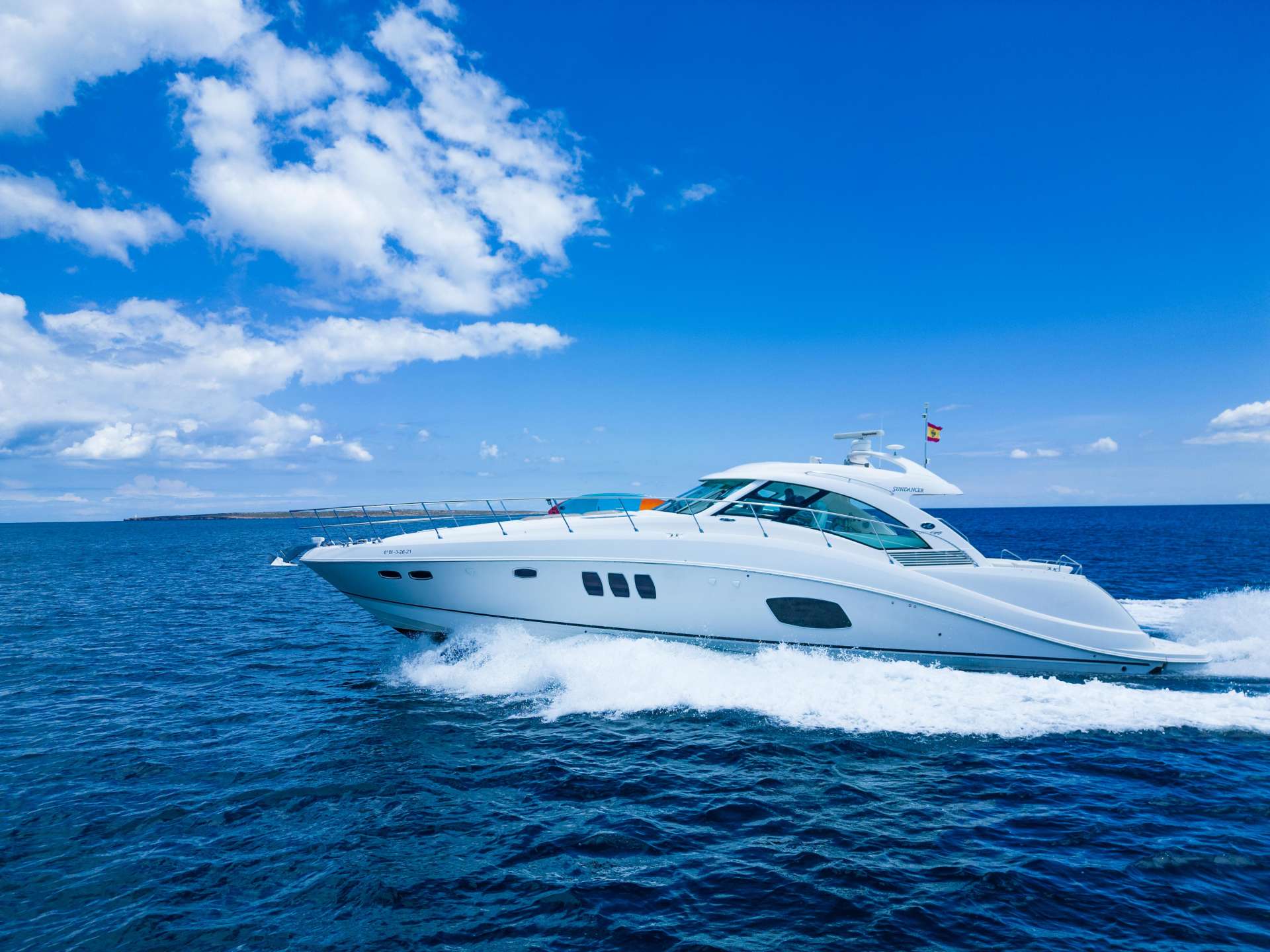 Sea Ray 55 - Motor Boat Charter Balearics & Boat hire in Spain Balearic Islands Ibiza and Formentera Ibiza Ibiza Eivissa Harbour 1