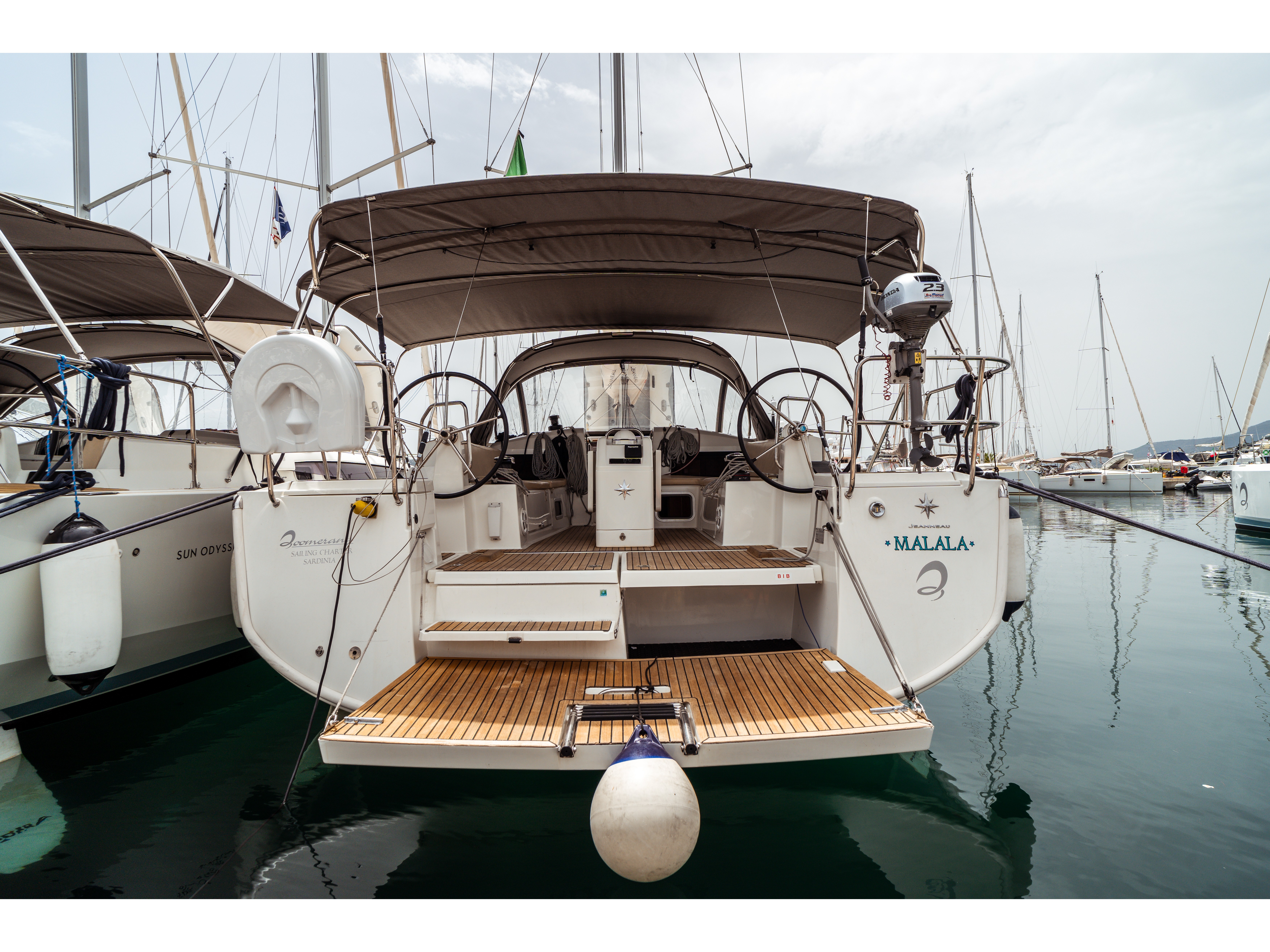 Sun Odyssey 440 - Yacht Charter Portisco & Boat hire in Italy Sardinia Costa Smeralda Portisco Marina di Portisco 3