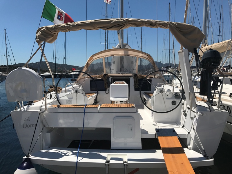 Dufour 412 Grand large - Yacht Charter Portisco & Boat hire in Italy Sardinia Costa Smeralda Portisco Marina di Portisco 2