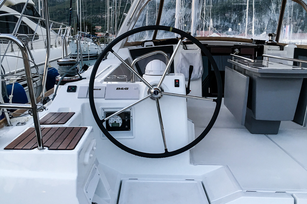 Oceanis 45 - Sailboat Charter Montenegro & Boat hire in Montenegro Bay of Kotor Tivat Porto Montenegro 4