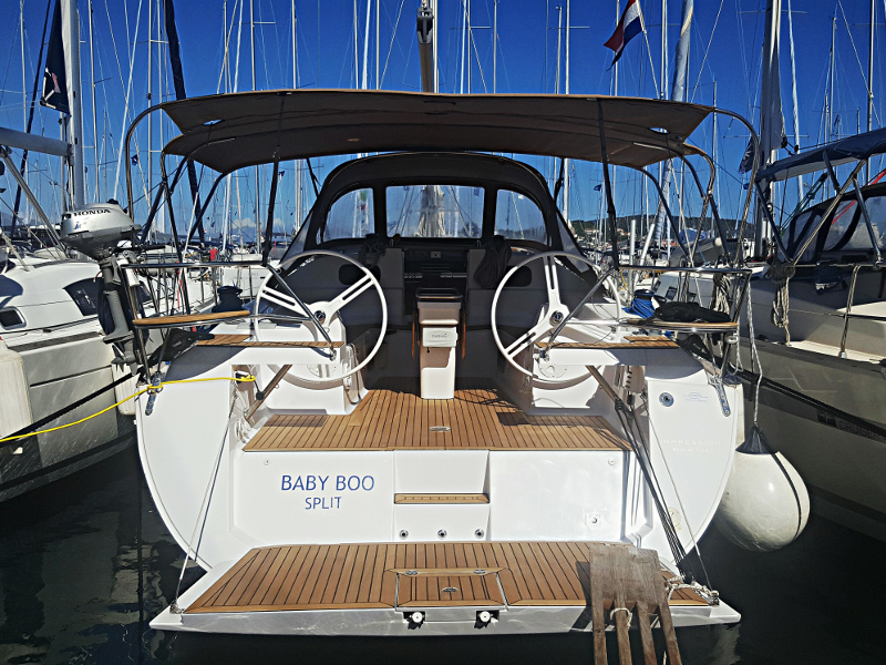 Elan 45 Impression - Yacht Charter Novi Vinodolski & Boat hire in Croatia Istria and Kvarner Gulf Novi Vinodolski Marina Novi 1