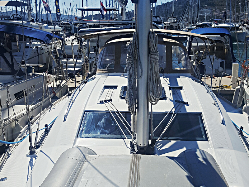 Elan 45 Impression - Yacht Charter Novi Vinodolski & Boat hire in Croatia Istria and Kvarner Gulf Novi Vinodolski Marina Novi 5