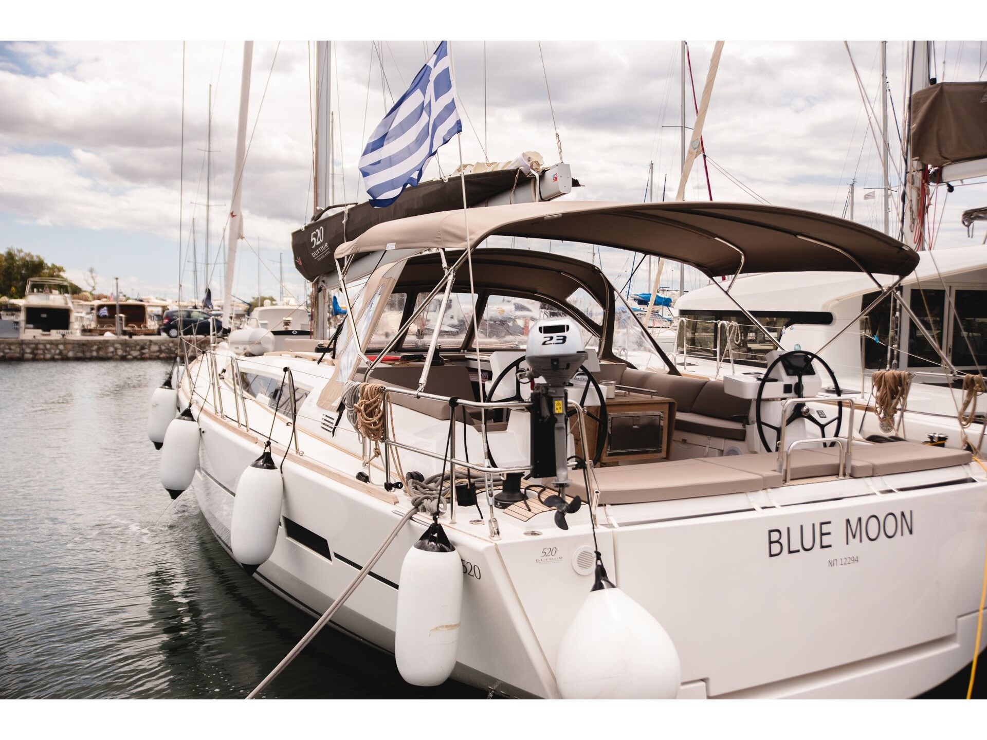 Dufour 520 Grand Large - Yacht Charter Preveza & Boat hire in Greece Ionian Sea South Ionian Lefkada Preveza Preveza Main Port 2