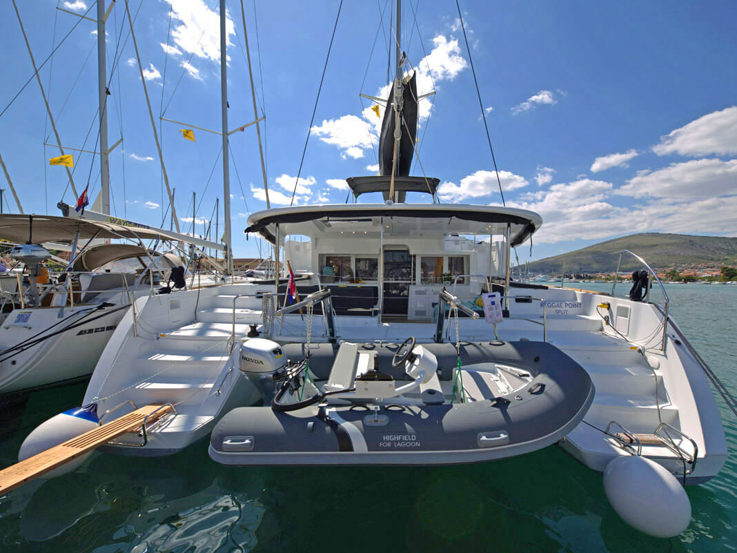 Lagoon 450 Fly - Catamaran charter Dubrovnik & Boat hire in Croatia Dubrovnik-Neretva Dubrovnik Komolac ACI Marina Dubrovnik 2