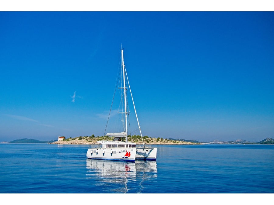 Lagoon 400 - Yacht Charter Murter & Boat hire in Croatia Kornati Islands Murter Murter Marina Hramina 2