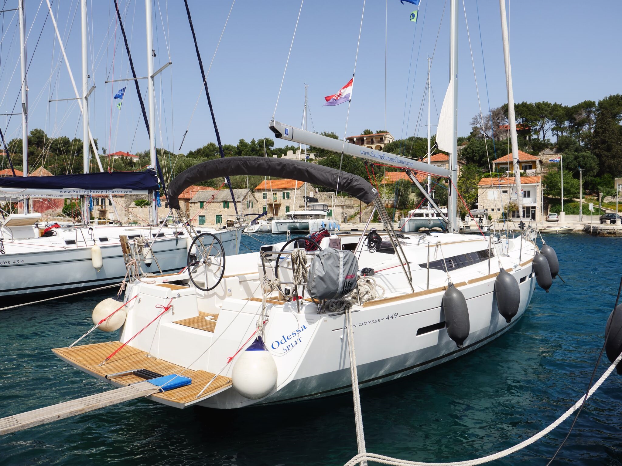 Sun Odyssey 449 - Yacht Charter Rogač & Boat hire in Croatia Split-Dalmatia Šolta Rogač 3