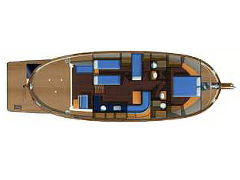 Menorquin 160 - Yacht Charter Vilajoyosa & Boat hire in Spain Costa Blanca Vilajoyosa Club Nautico Vila Joiosa 4