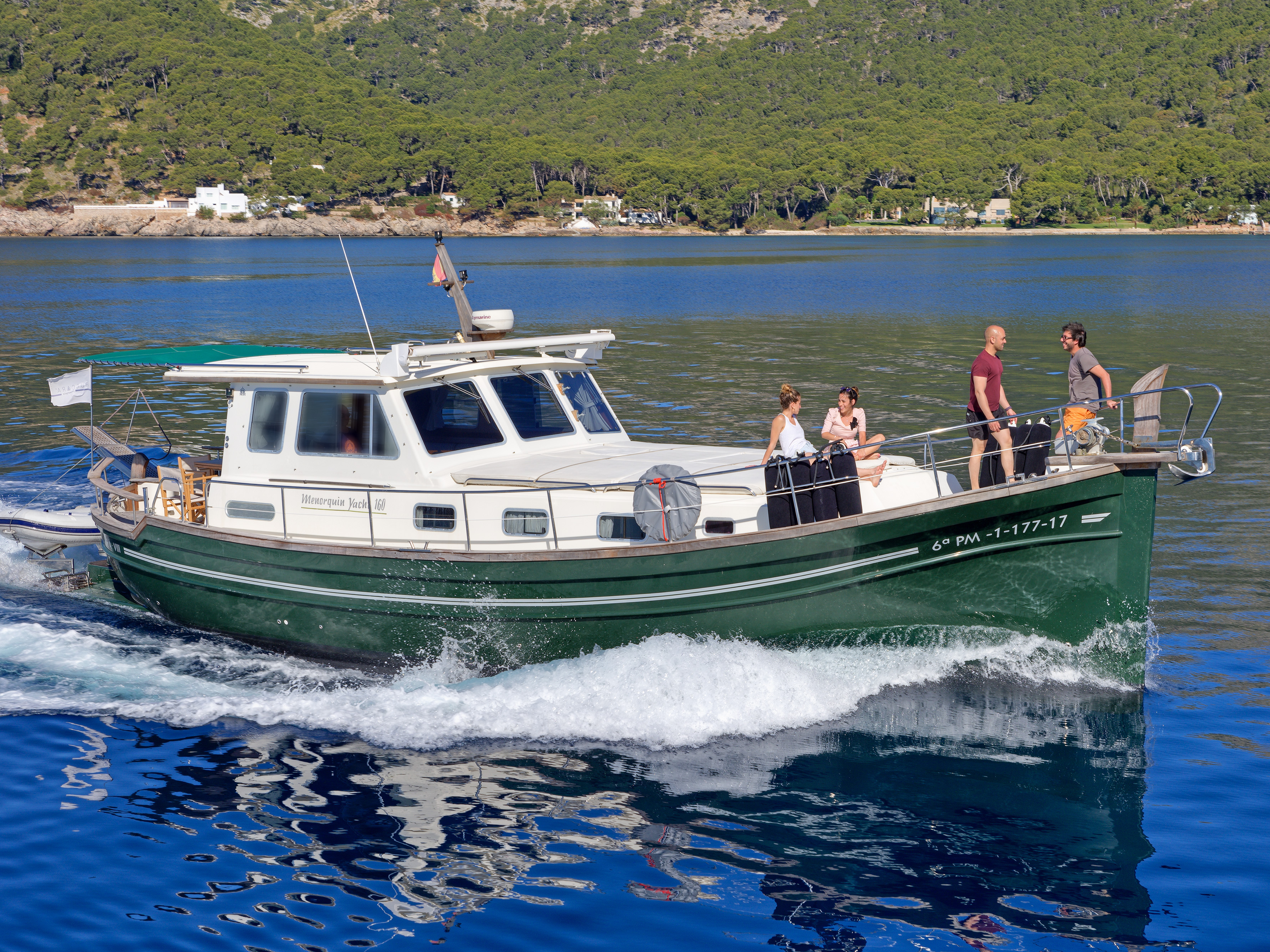 Menorquin 160 - Yacht Charter Alicante & Boat hire in Spain Costa Blanca Vilajoyosa Club Nautico Vila Joiosa 3
