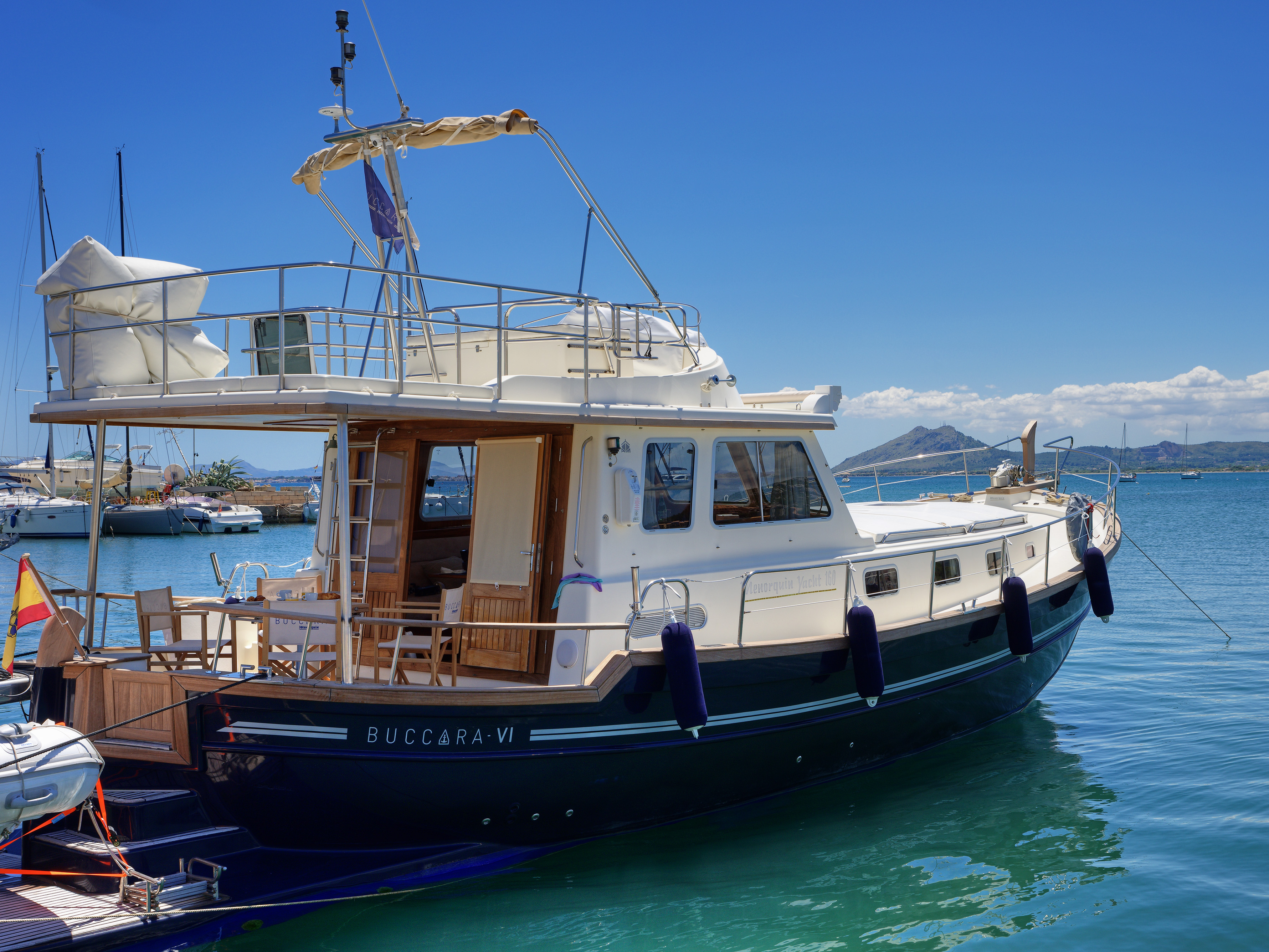 Menorquin 160 - Yacht Charter Menorca & Boat hire in Spain Balearic Islands Menorca Maó-Mahón Puerto Mahon 3