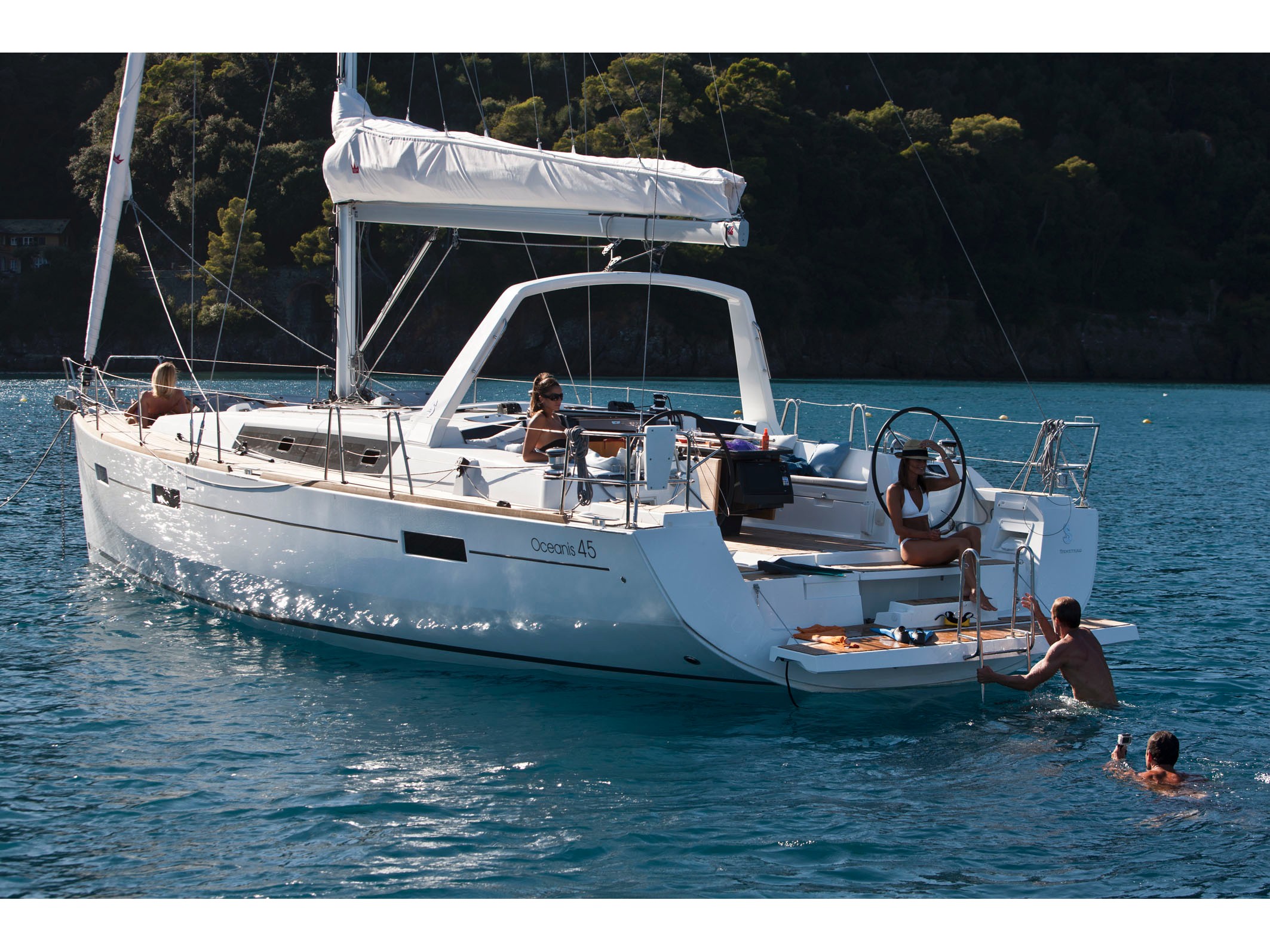 Oceanis 45 - Yacht Charter Marsala & Boat hire in Italy Sicily Aegadian Islands Marsala Marsala Marina 1