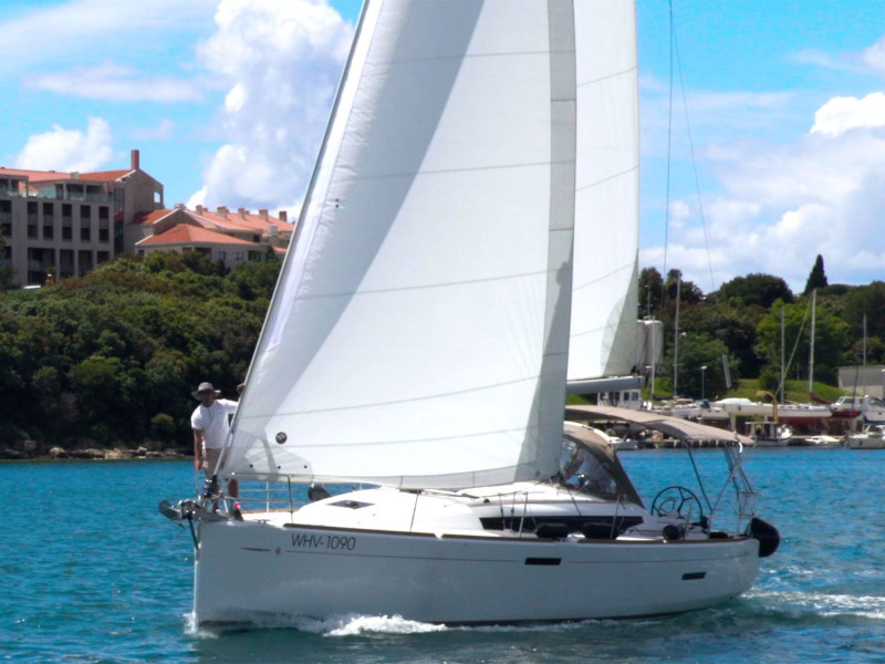 Sun Odyssey 389 - Yacht Charter Punat & Boat hire in Croatia Istria and Kvarner Gulf Krk Punat Marina Punat 3