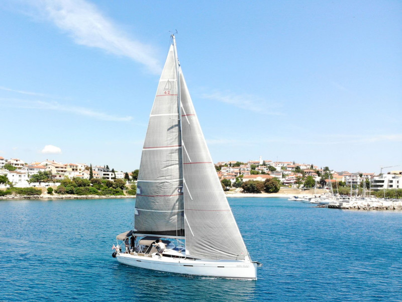 Dehler 42 - Yacht Charter Punat & Boat hire in Croatia Istria and Kvarner Gulf Krk Punat Marina Punat 2