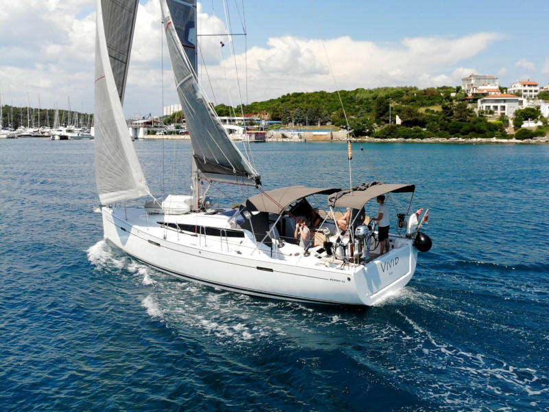 Dehler 42 - Yacht Charter Punat & Boat hire in Croatia Istria and Kvarner Gulf Krk Punat Marina Punat 4