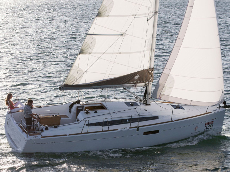 Sun Odyssey 349 - Yacht Charter Punat & Boat hire in Croatia Istria and Kvarner Gulf Krk Punat Marina Punat 2