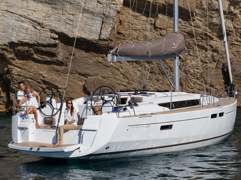 Sun Odyssey 479 - Yacht Charter Punat & Boat hire in Croatia Istria and Kvarner Gulf Krk Punat Marina Punat 4