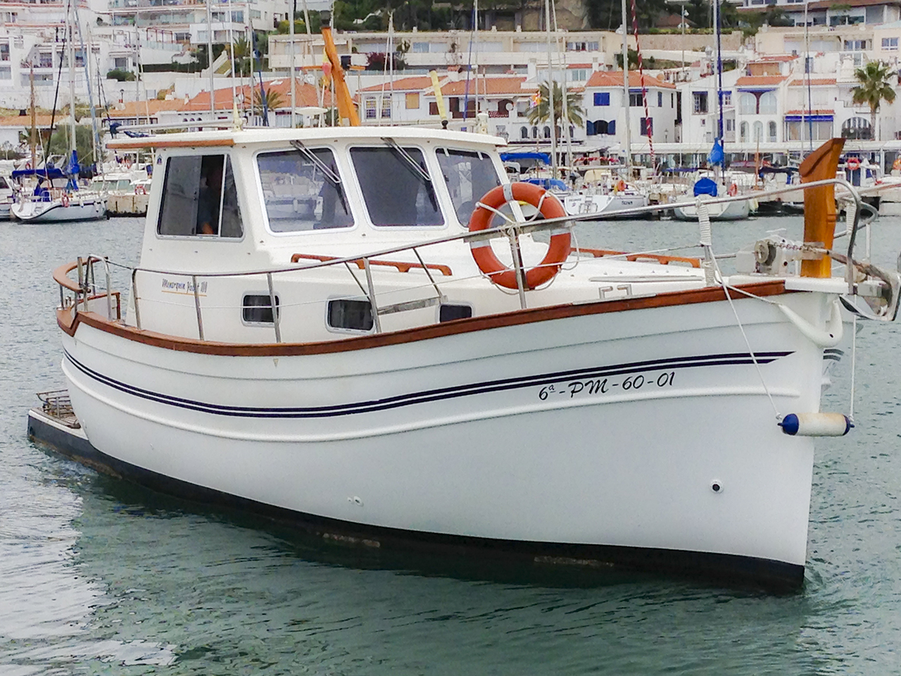 Menorquin Yacht 100 - Yacht Charter Barcelona & Boat hire in Spain Catalonia Costa Brava Barcelona Sitges Port d'Aiguadolç 2